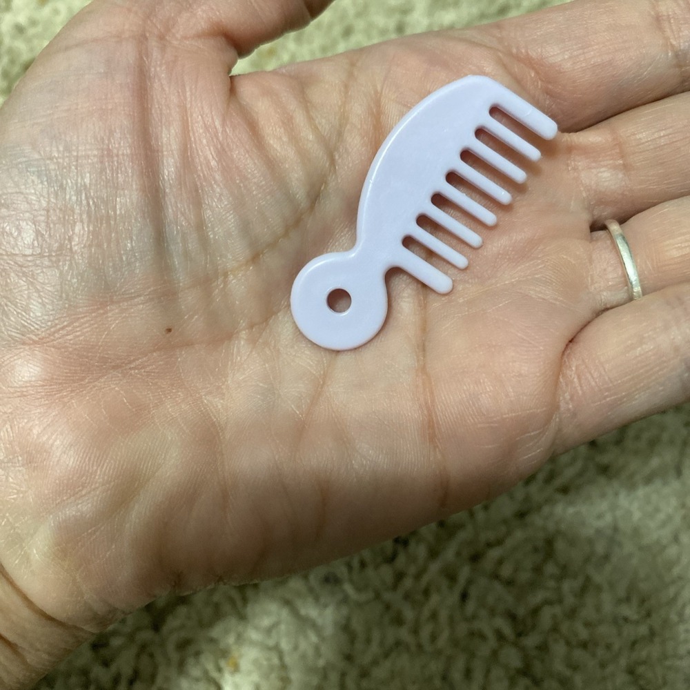 1987 Love-A-Bye Baby Doll By Hasbro Light Purple Comb Only